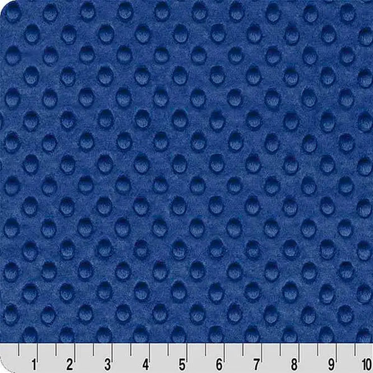 Electric Blue Cuddle Dimple 58/60" Fabric per yard