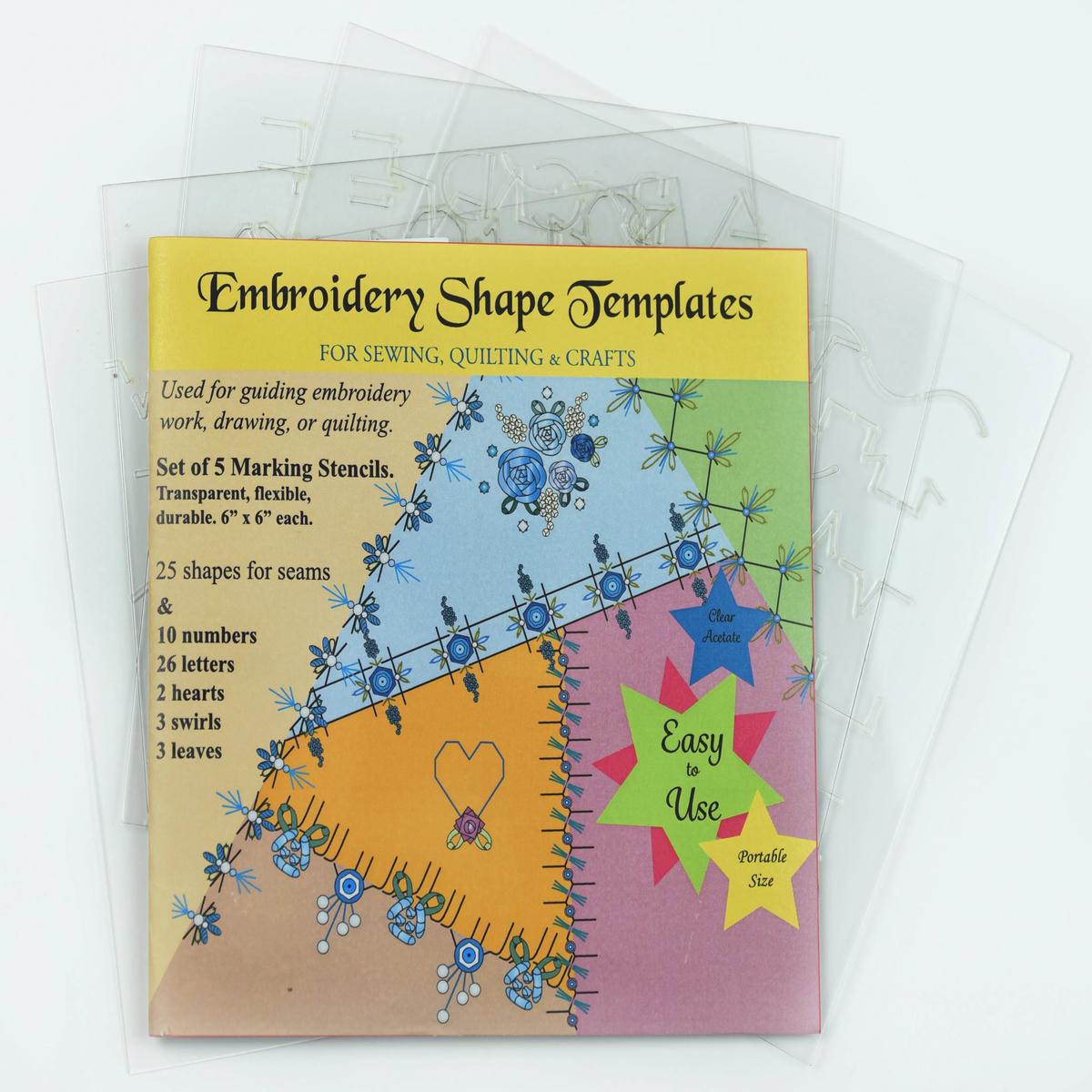 Embroidery Stitch Templates 5