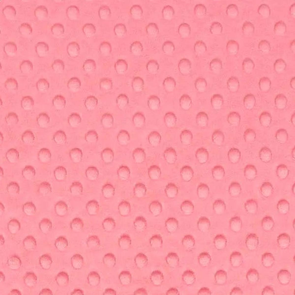 Bubblegum Cuddle Dimple 58/60" Fabric per yard