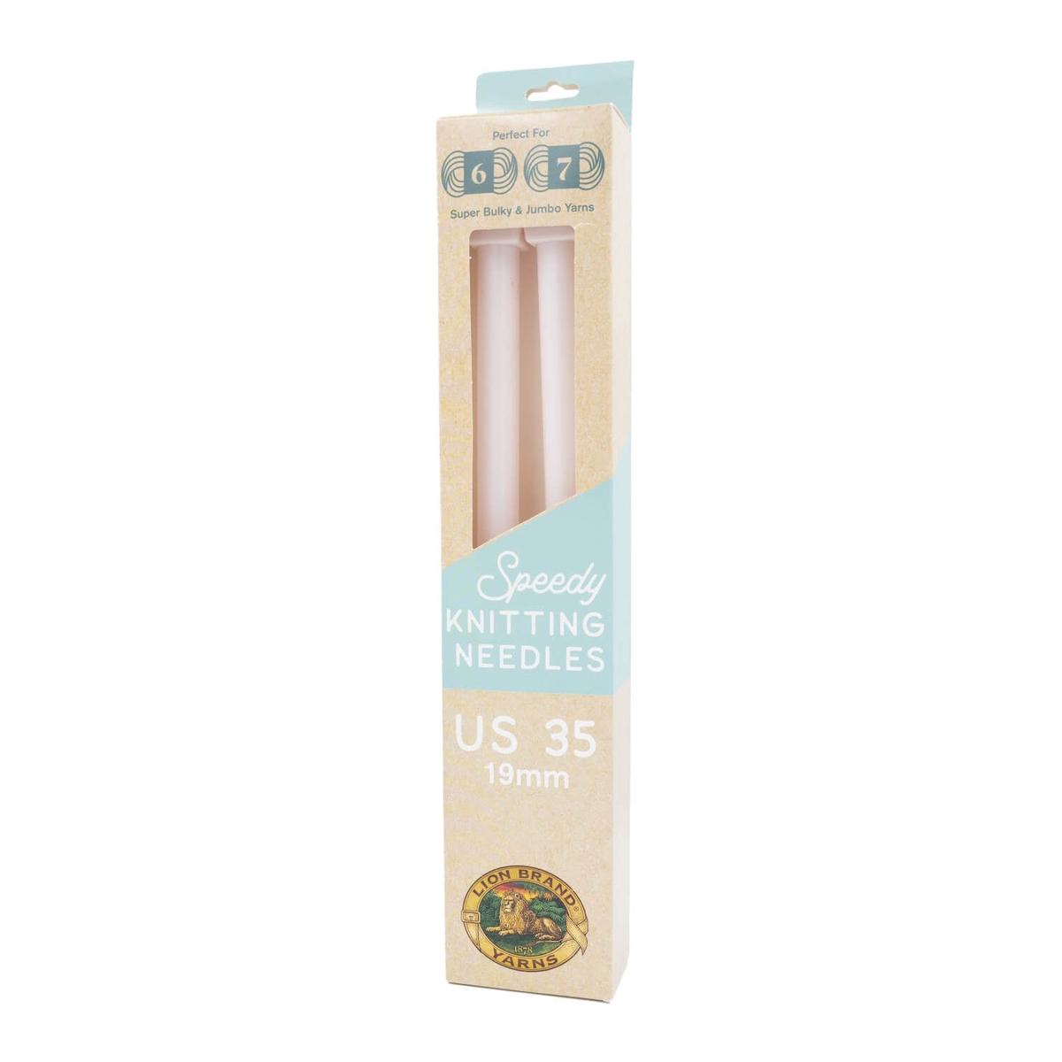 Lion Brand Speedy Knitting Needles (Sizes 35 & 50)