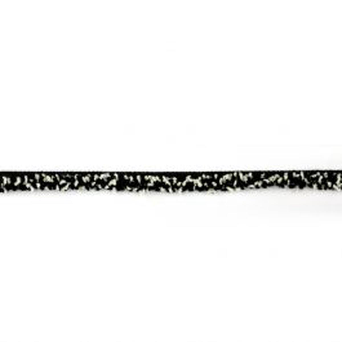 Black & White Speckled Denim Trim, 1/2" Width X 5 Yard Roll - Decorative Sewing & Upholstery Trim