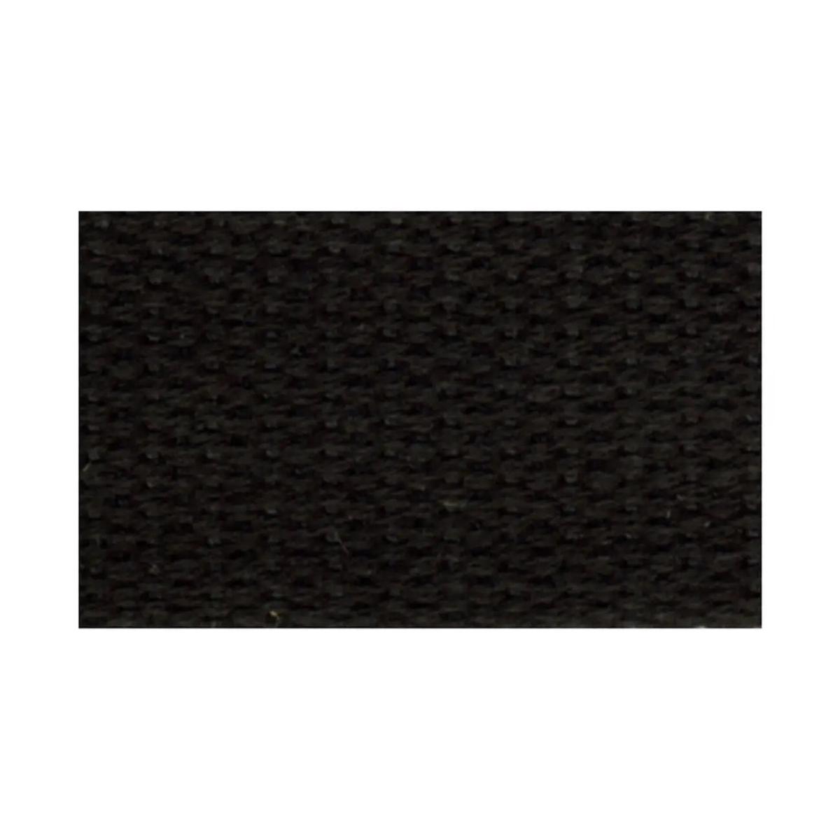Cotton Webbing 30mm Black