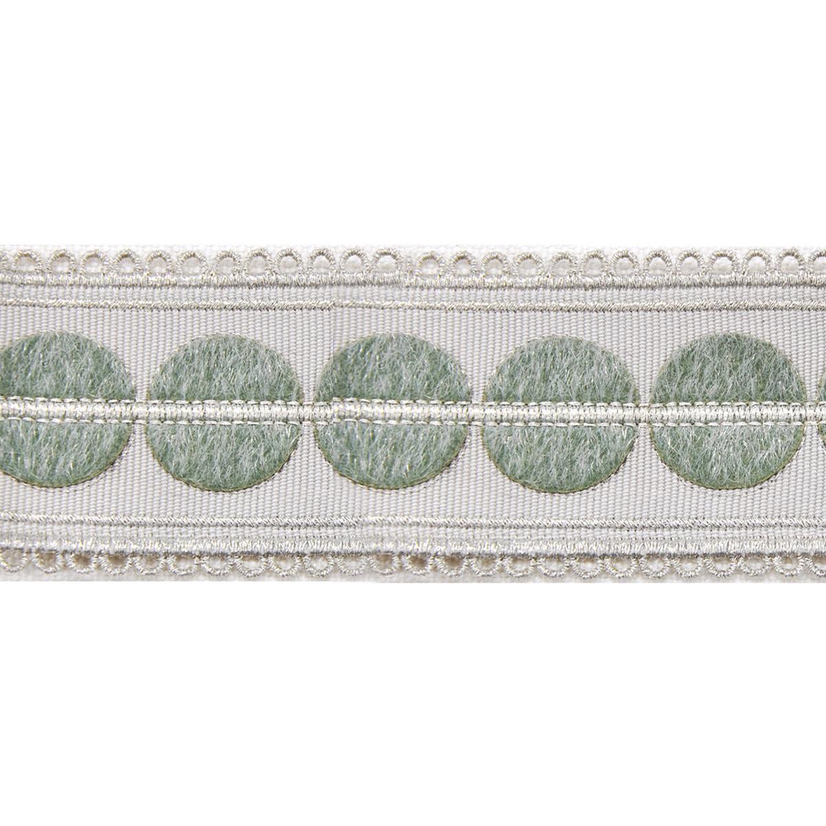 2 1/4-inch Decorative Embroidered Woven Trim Tape 5 Yard Roll | Style BR-7561