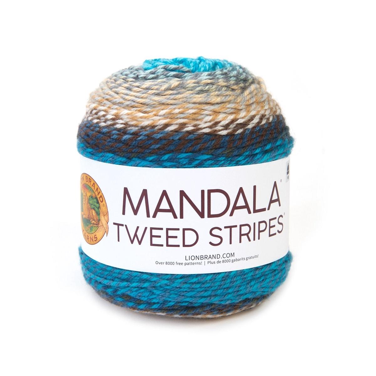 Mandala Tweed Stripes Yarn - Discontinued