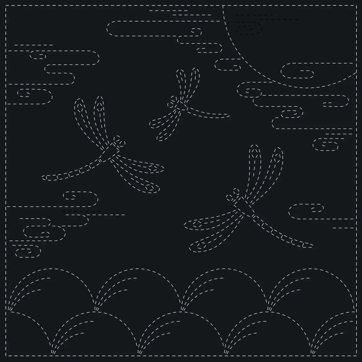 Sashiko Cloth Autumn