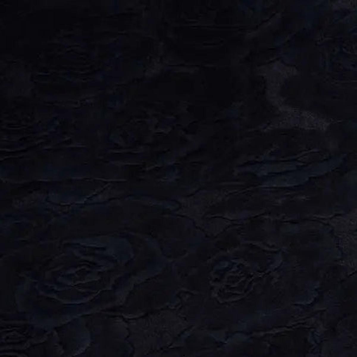 Cuddle 3 Extra Wide Rose Burnout Limited Edition Navy Fabric per yard