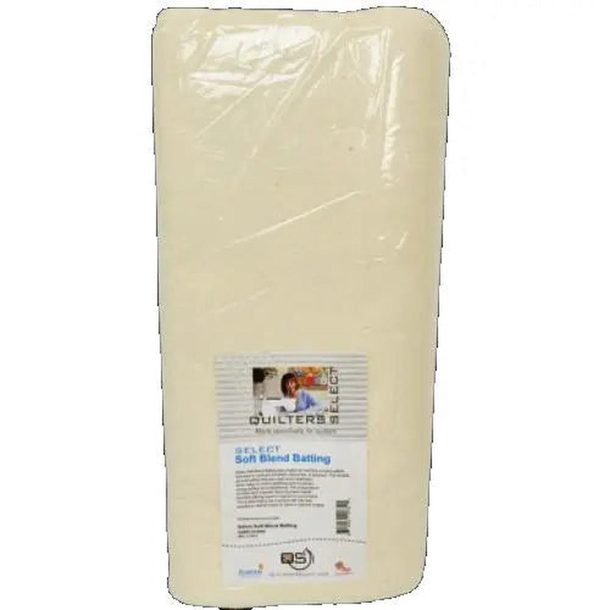 Quilters Select Blend Batting 93" x 116" - Queen Cut