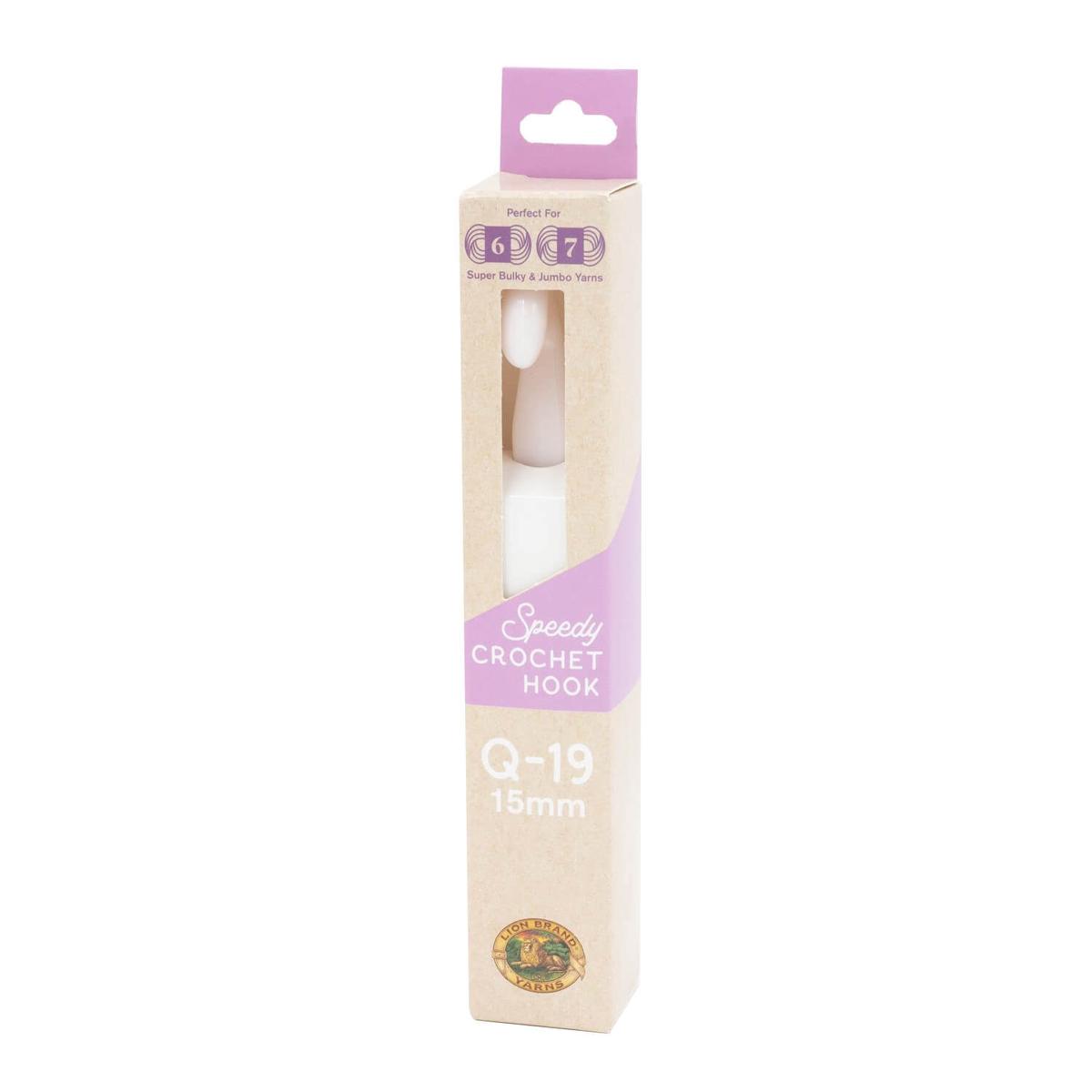 Lion Brand Speedy Crochet Hook (Sizes Q & U)