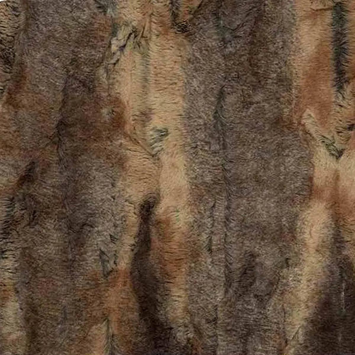 Amber/Taupe Luxe Cuddle Red Fox