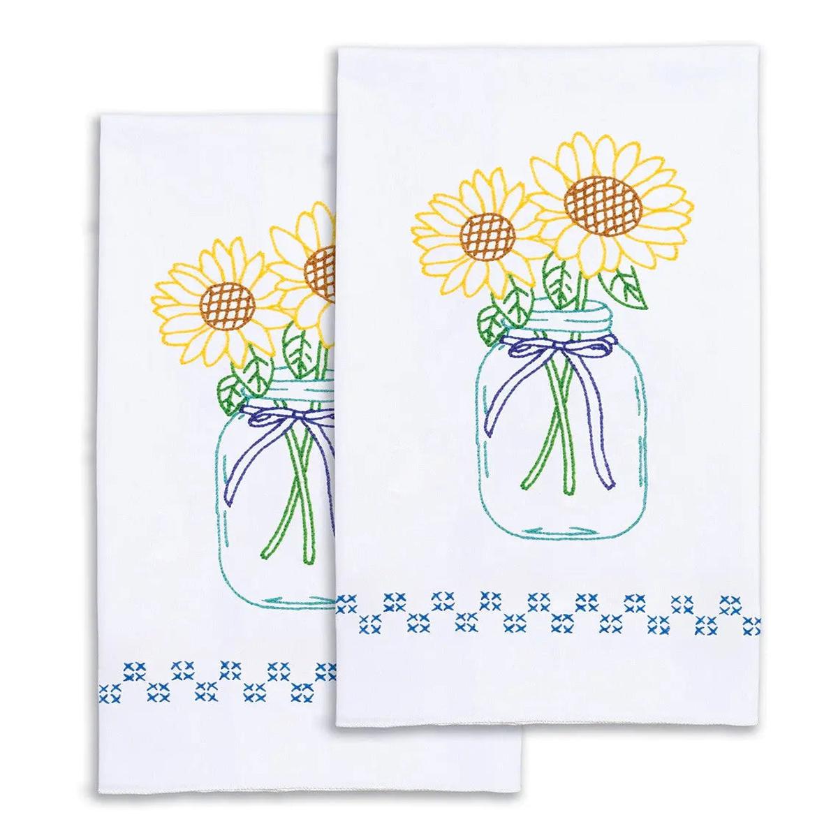 Sunflowers Decorative Hand Towel