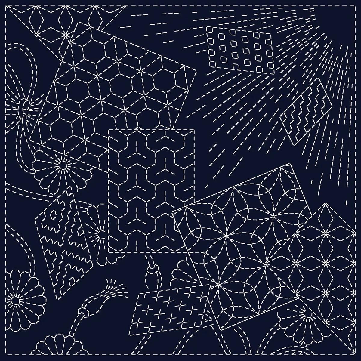 Sashiko Cloth Kaleidoscope