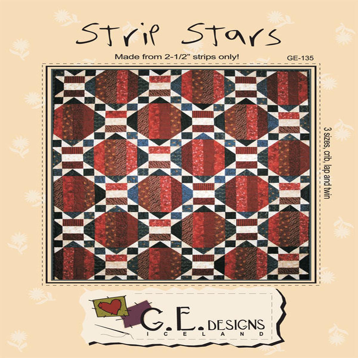 Strip Stars Pattern 135