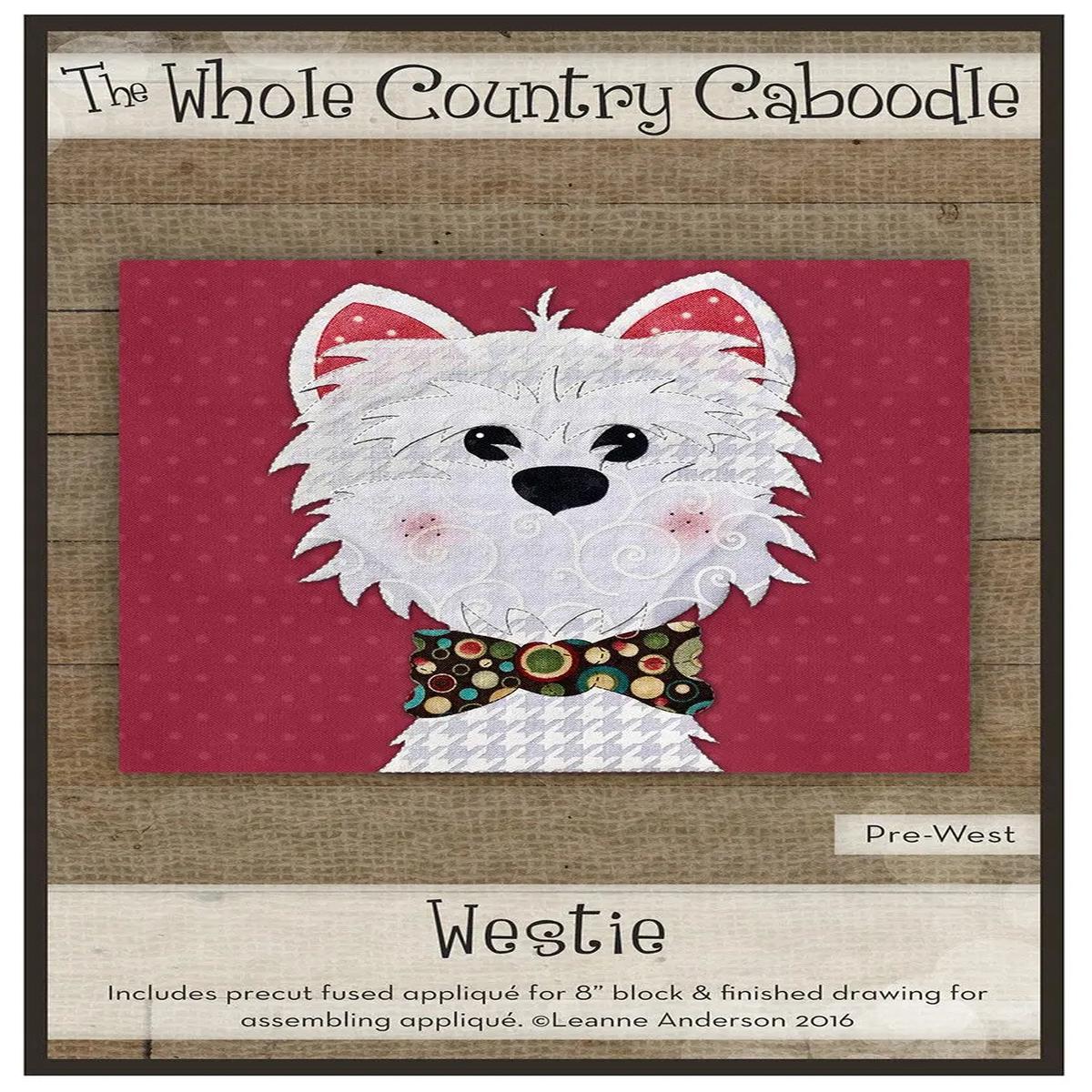 Westie Precut Fused Applique Pack