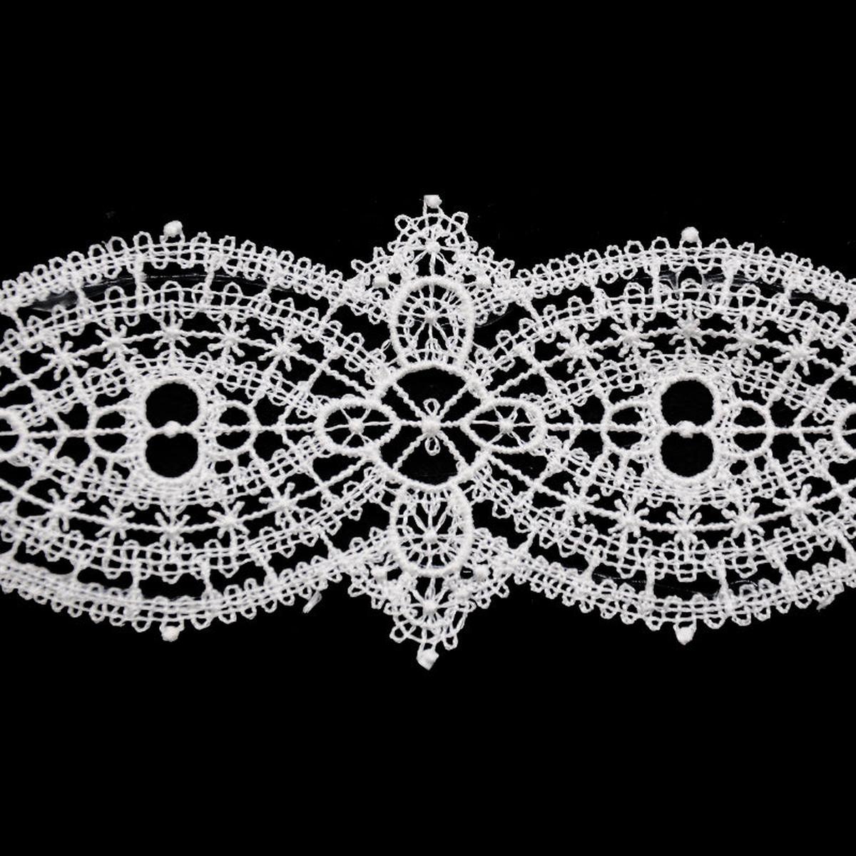 3/4"-inch White Venise Lace Trim 5 Yard Roll | Style BV-198