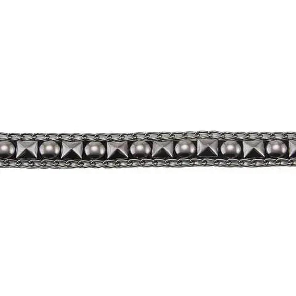 Yaya Han Iron on London Punk Trim 0.56" - Per Yard