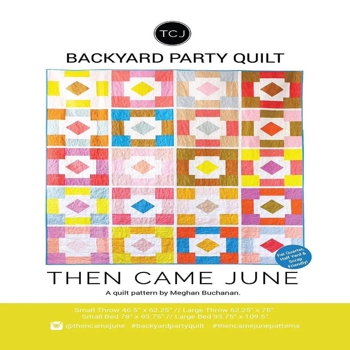 Backyard Party Quilt Pattern