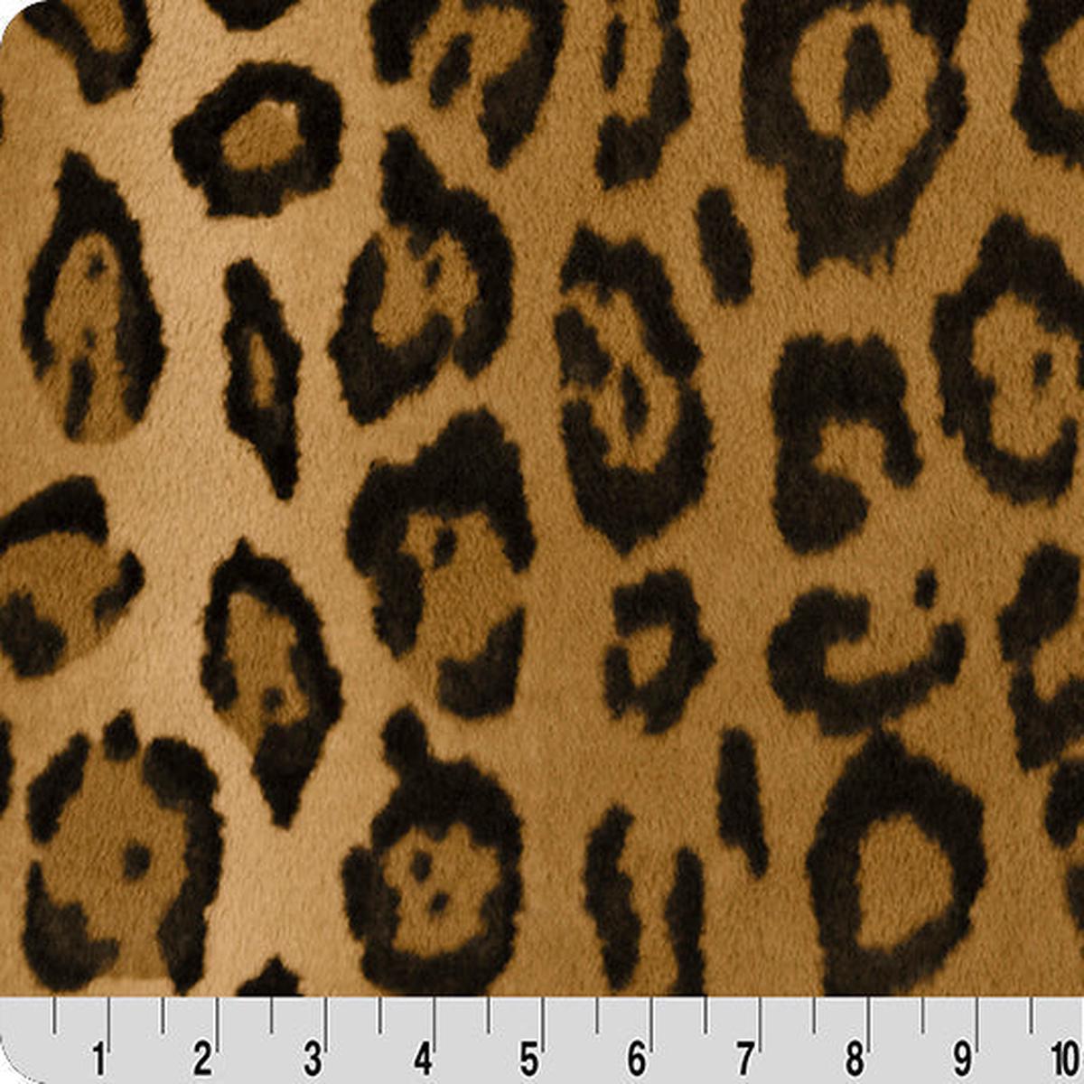 Cognac Luxe Cuddle Wild Jag 58"/60" Fabric per yard