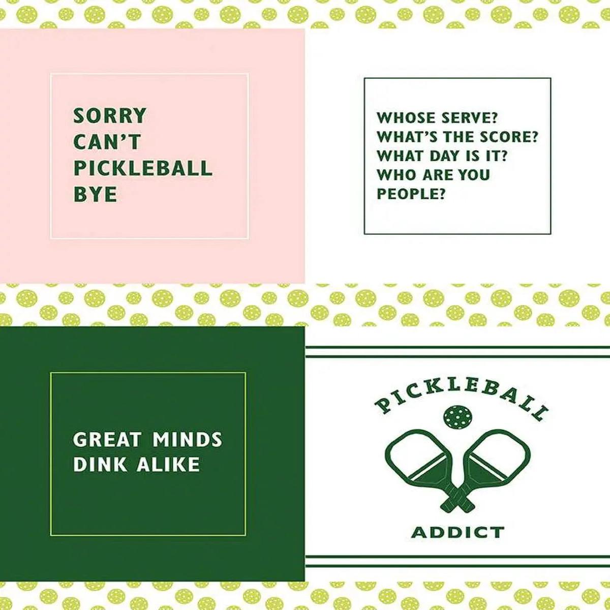 Pickleball 35 1/2" x 43" Panel