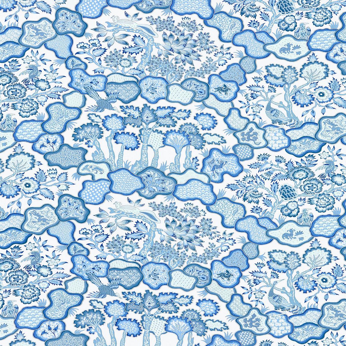 Ziba - Porcelain Blue by Scalamandre Fabric