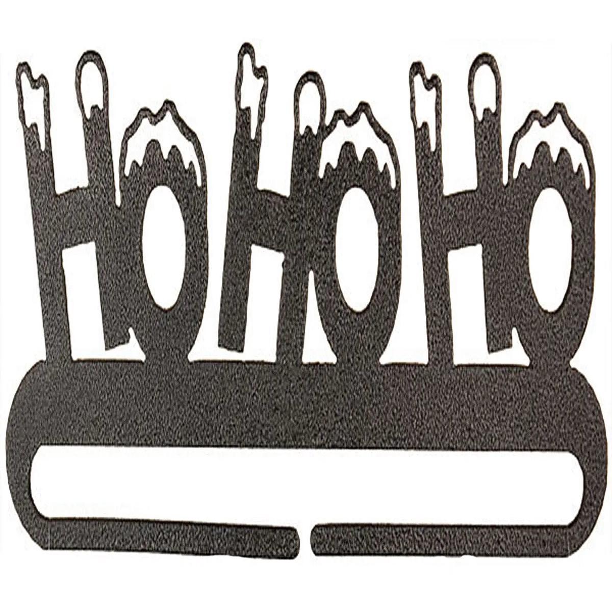 6in HoHoHo Split Bottom Charcoal