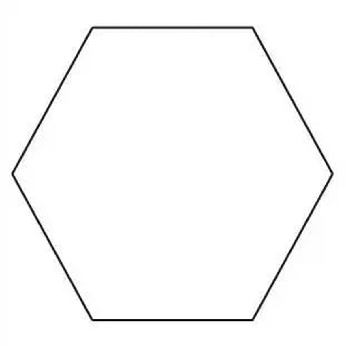 2-1/2in Hexagon Papers (100 pieces per bag)