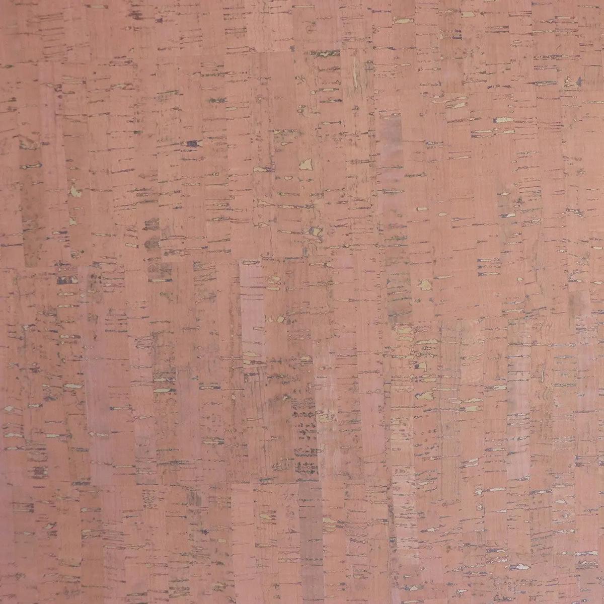 Coral Rustic Cork 1/2 Yard