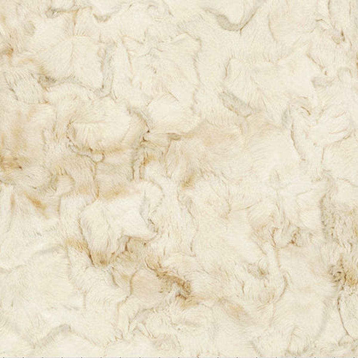 Creme Luxe Cuddle Galaxy 58/60" Fabric Per Yard