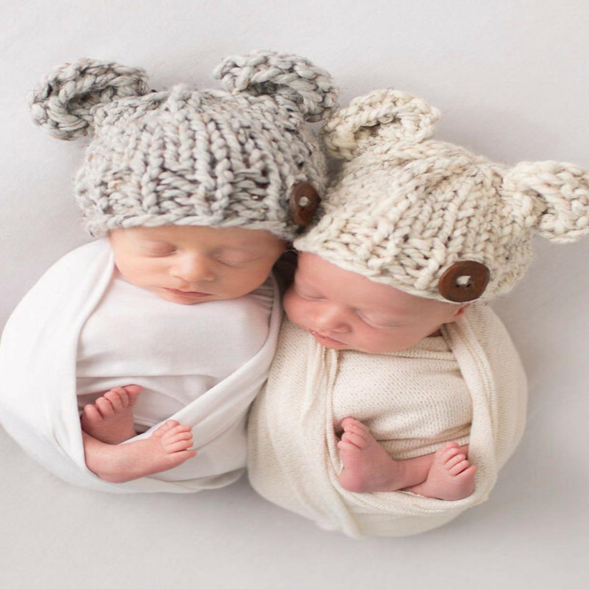 Bear Ears Hat (Knit)