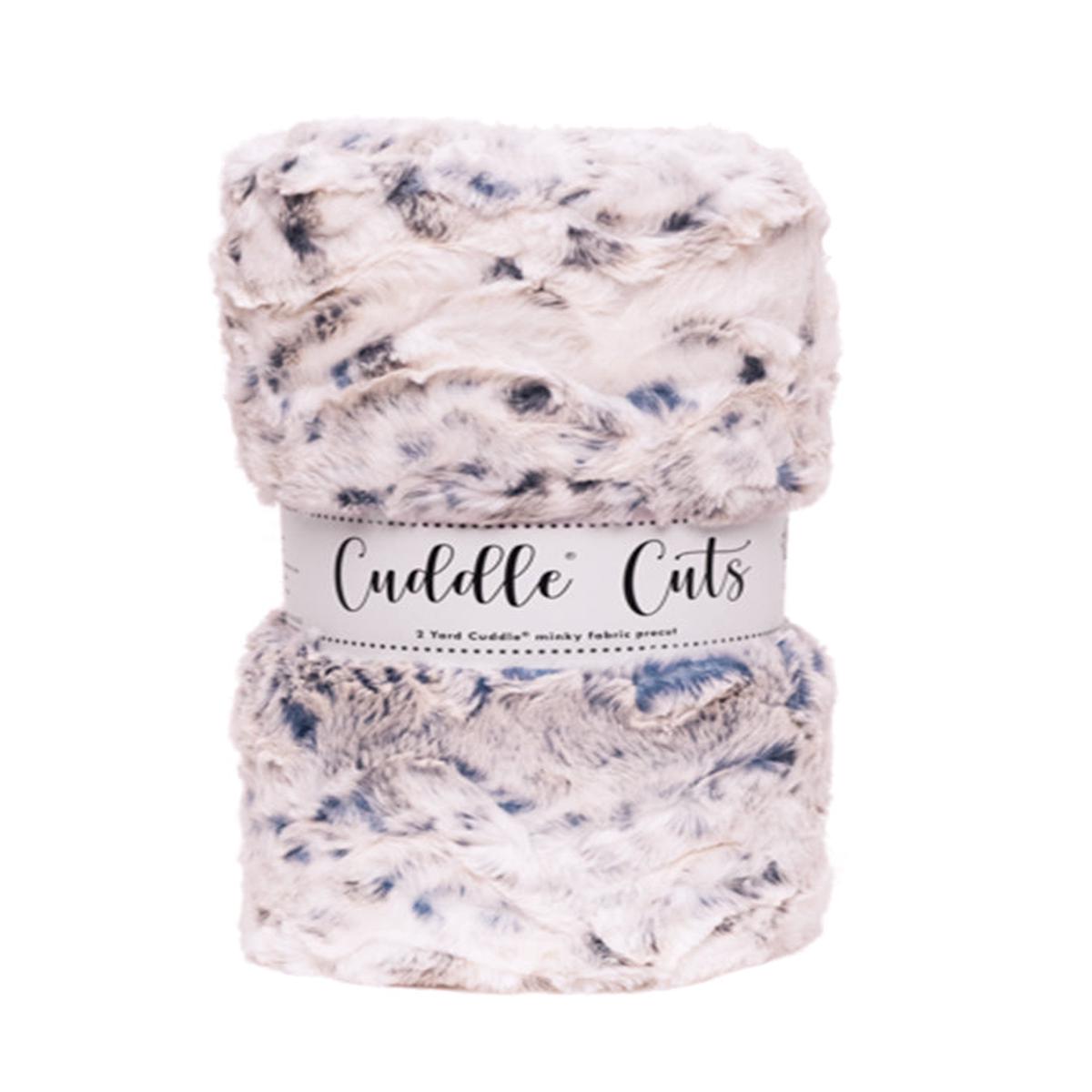 Snowyowl Navy 2 Yard Luxe Cuddle Cut