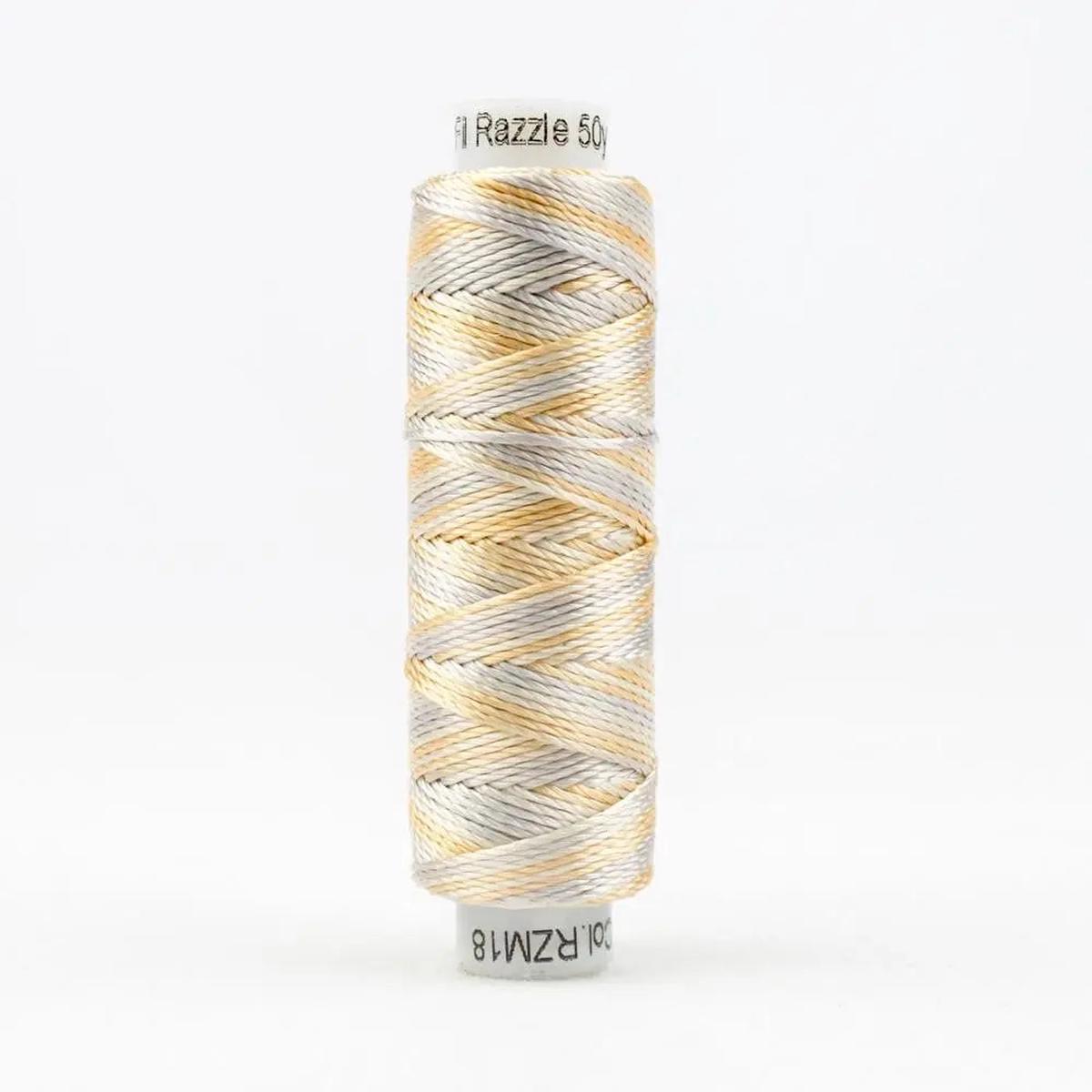 SSRZM18 - Razzle 8wt Rayon Coconut Kiss Thread