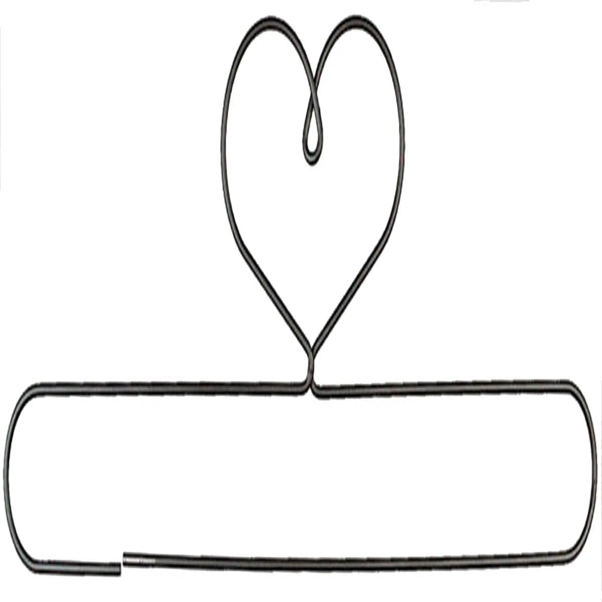 16in Heart Split Bottom Hanger