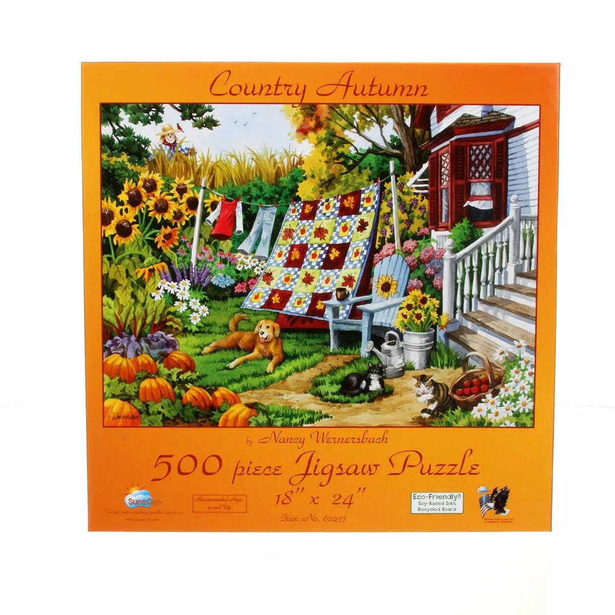 Country Autumn Puzzle 500pc