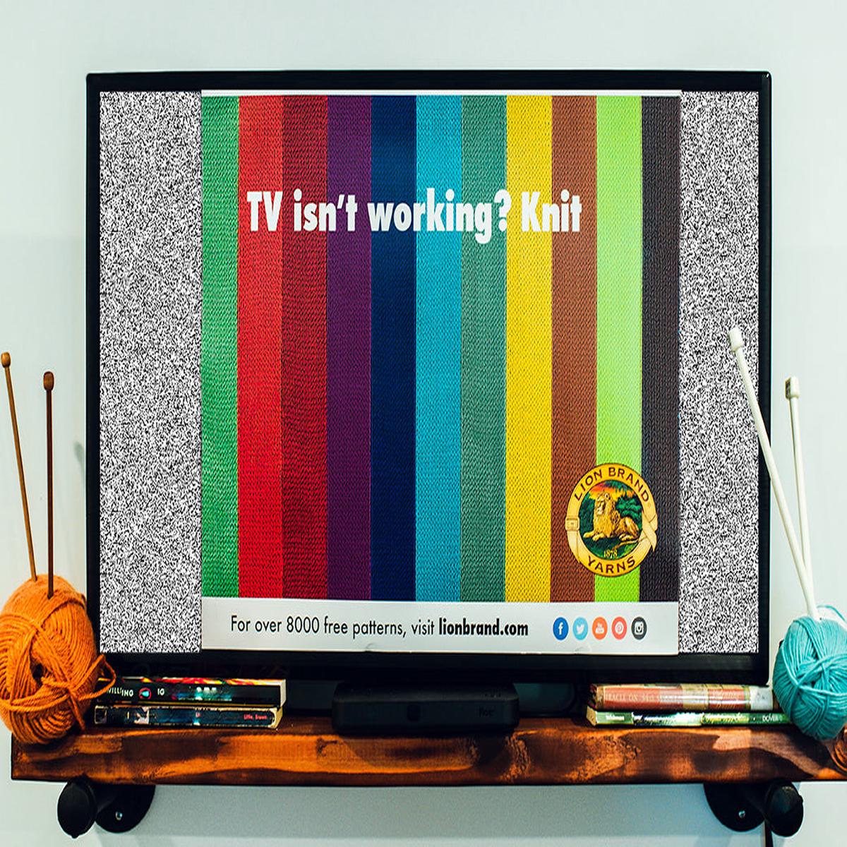 Lion Brand Poster #1 TV Isnt Working