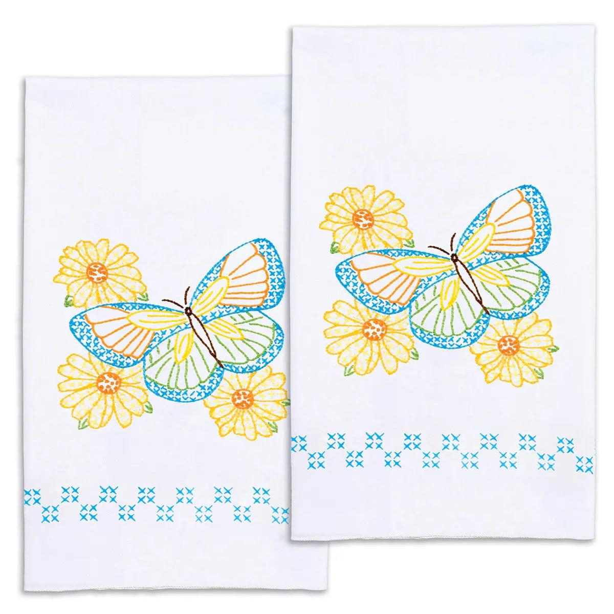 Butterfly Decorative Hand Towels