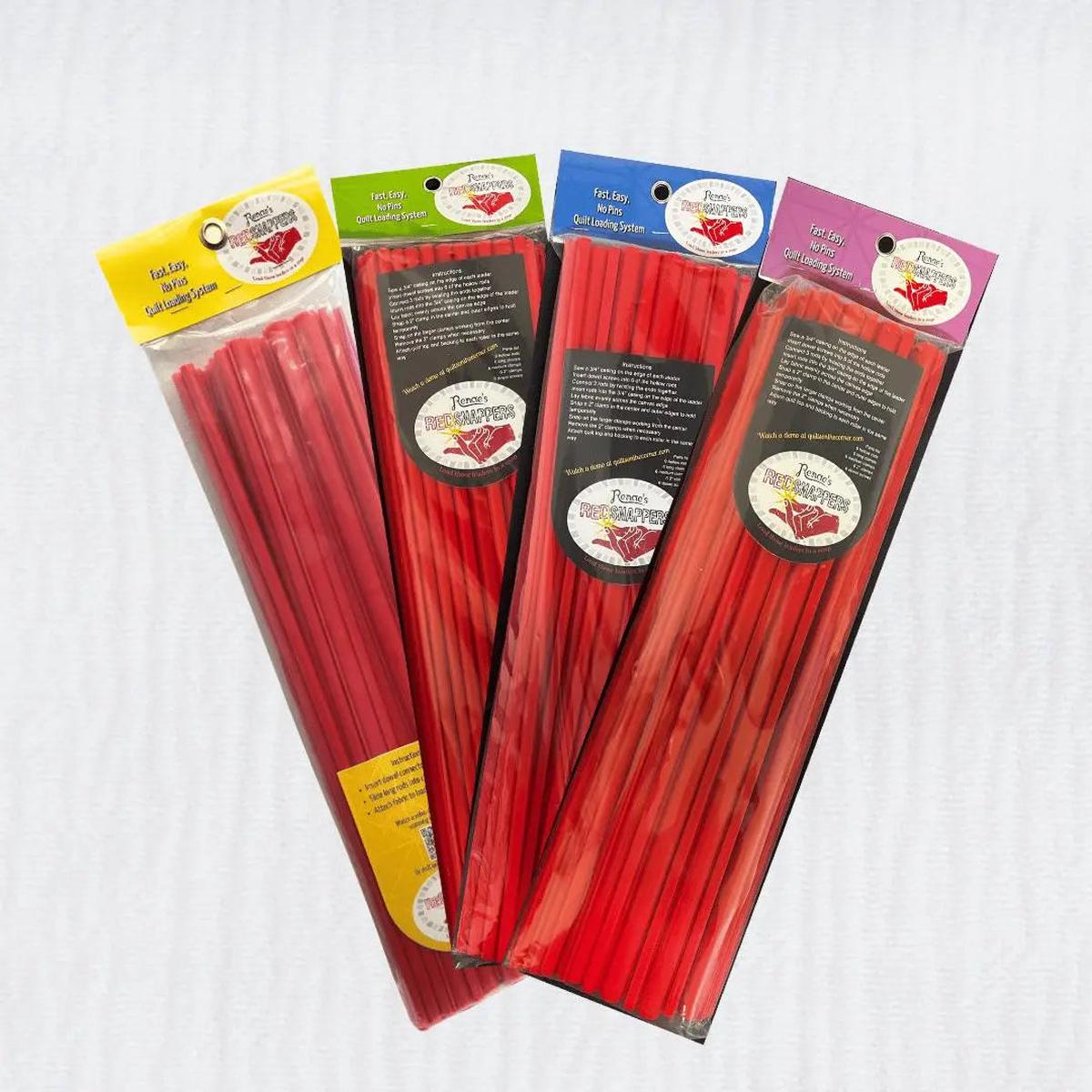 Renae's Red Snappers for Longarm machines - 14 Foot Set