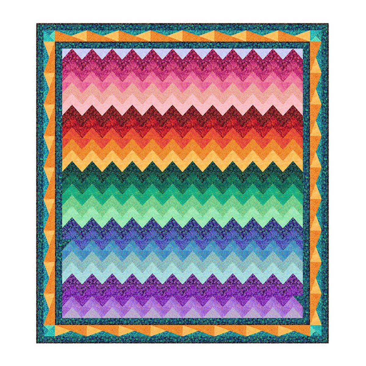 Shimmer Mountains Pattern