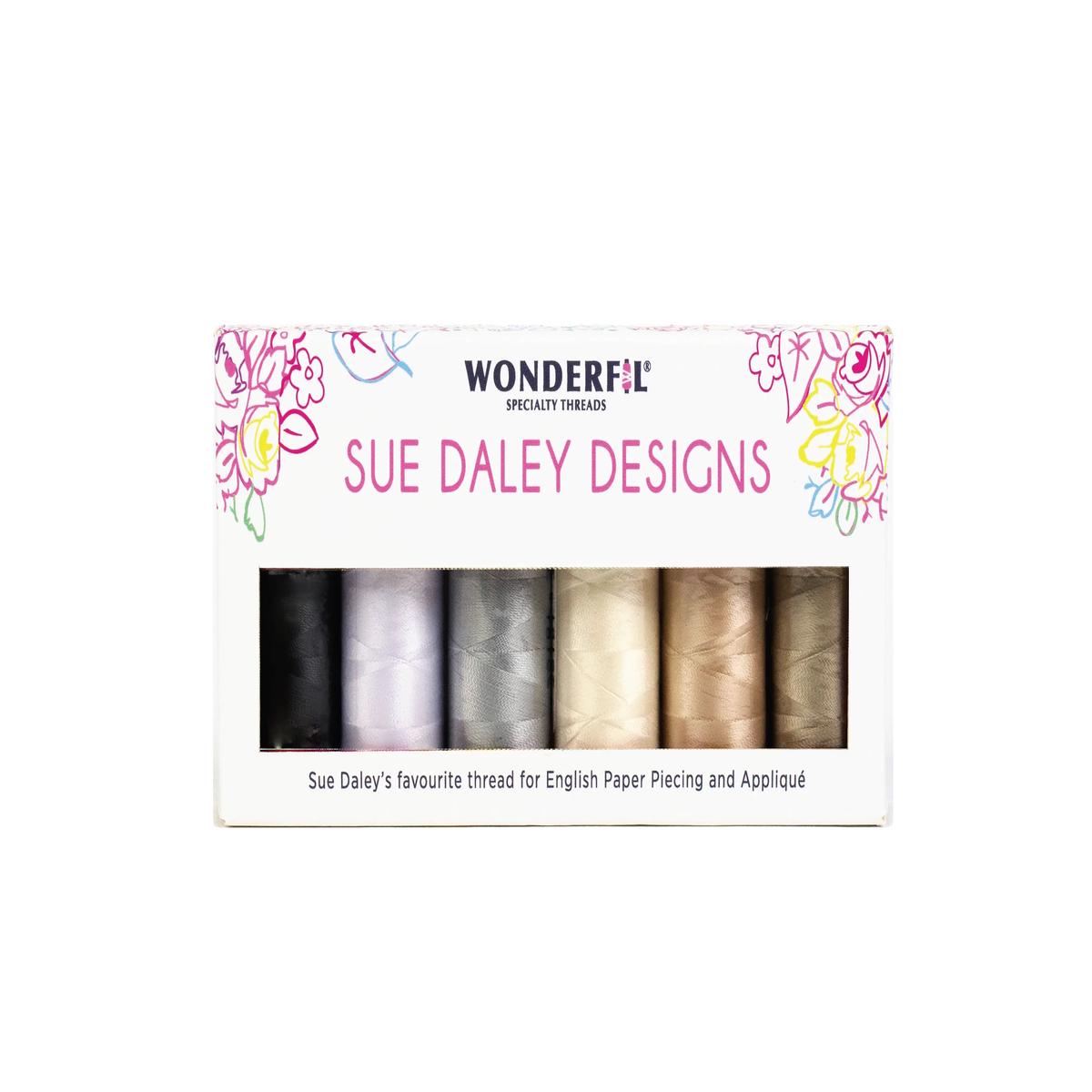 Sue Daley Brights & Neutral Thread Pack