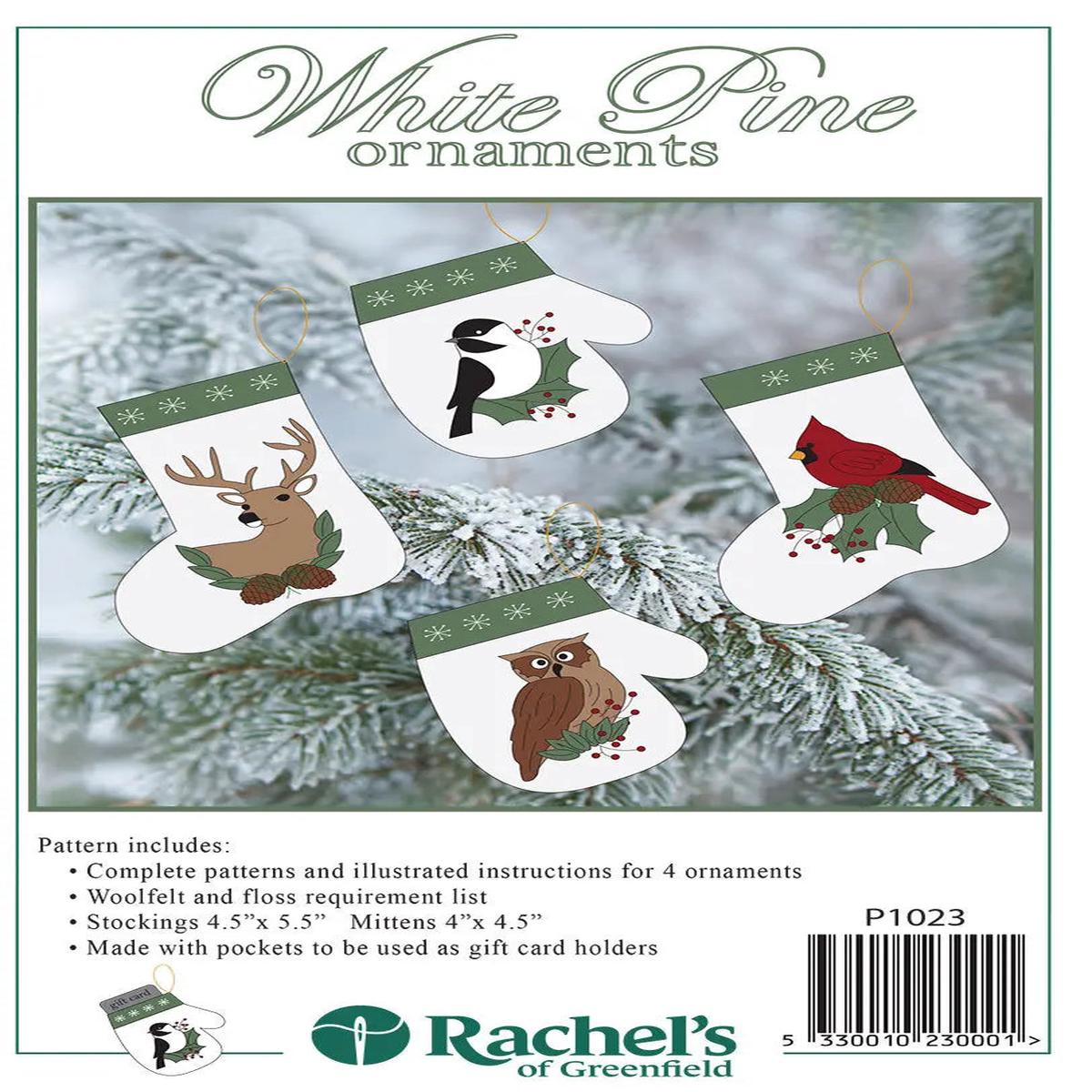White Pine Ornaments Pattern