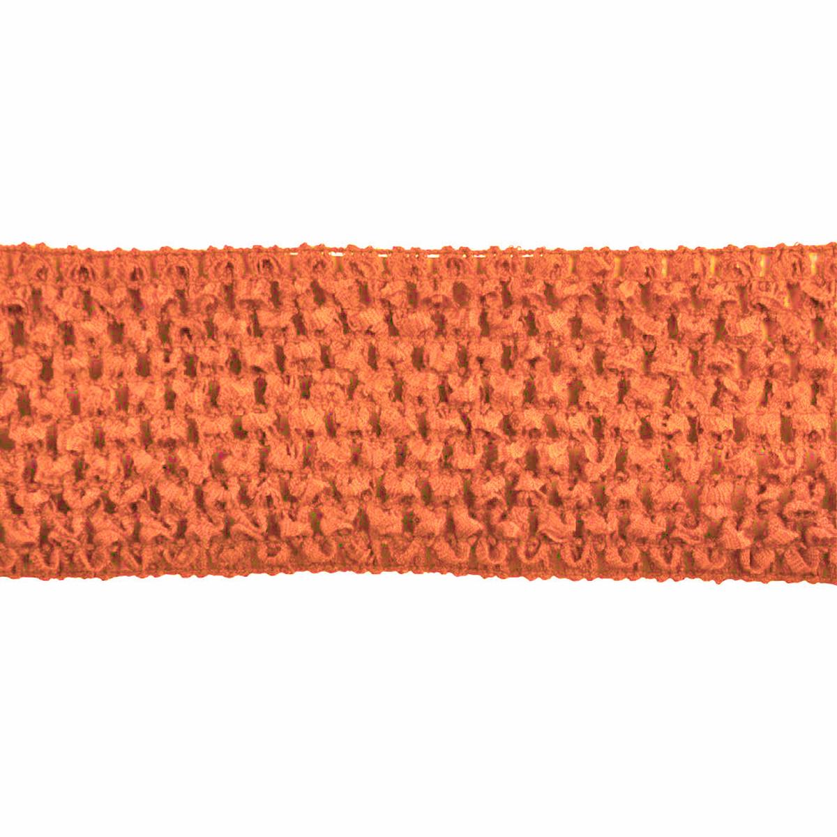 Stretch Crochet Trim 3 Wide x 5 Yards Elastic Headband Lace Trim for Sewing, Crafts, DIY Hair Accessories
