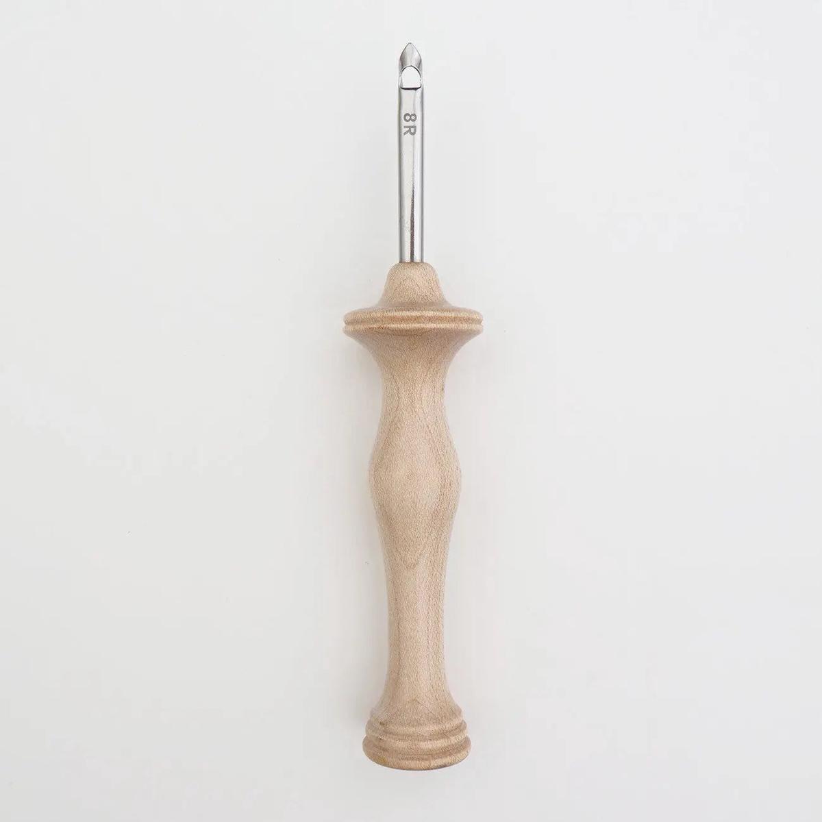 Natural Wood Oxford Punch Needle Regular Point size 8