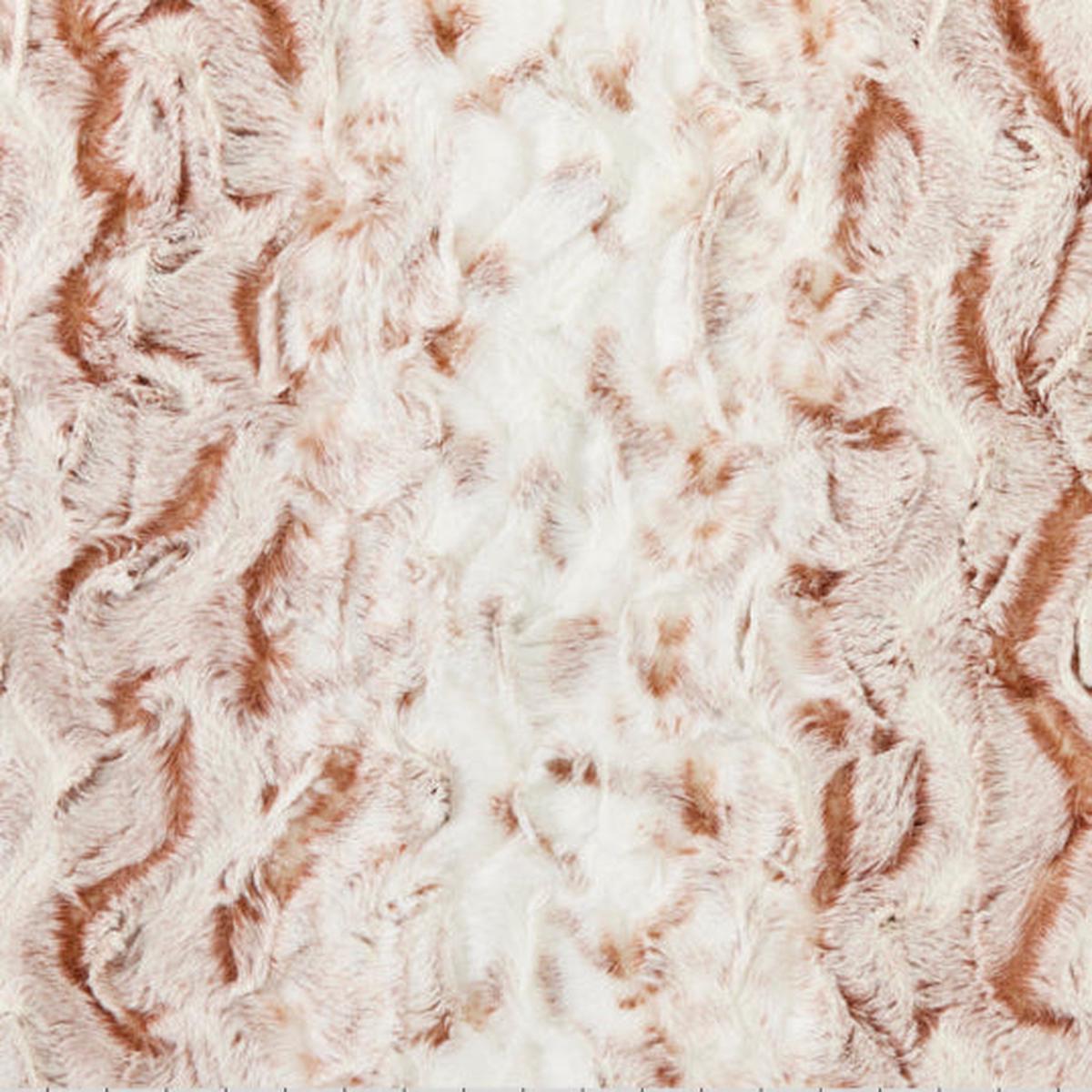 Woodland Luxe Cuddle Snowy Owl Limited Edition 58/60" Fabric Per Yard