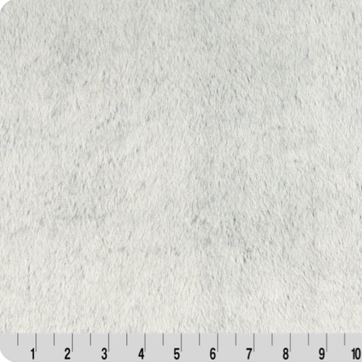 Blue Fog Luxe Cuddle Snow Bunny 58"/60" Fabric per yard