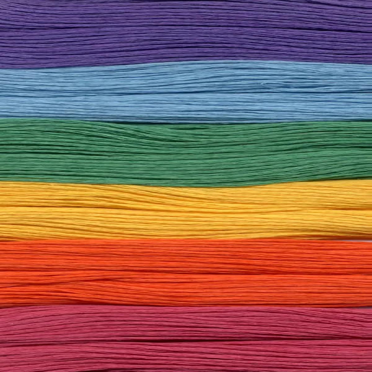 Pearl Cotton Size 12 Sampler Pack Mardi Gras