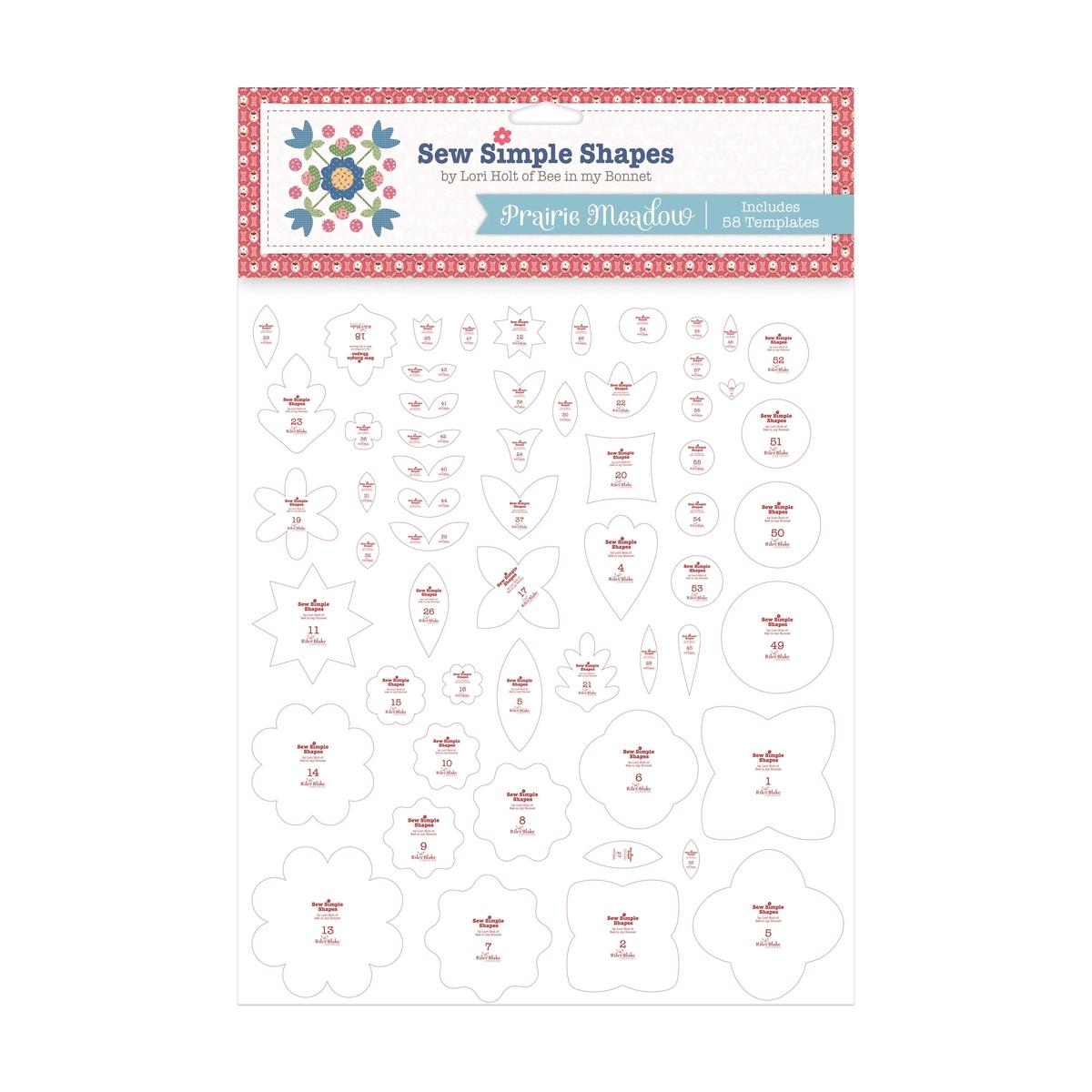 Sew Simple Shapes Set- Prairie Meadow