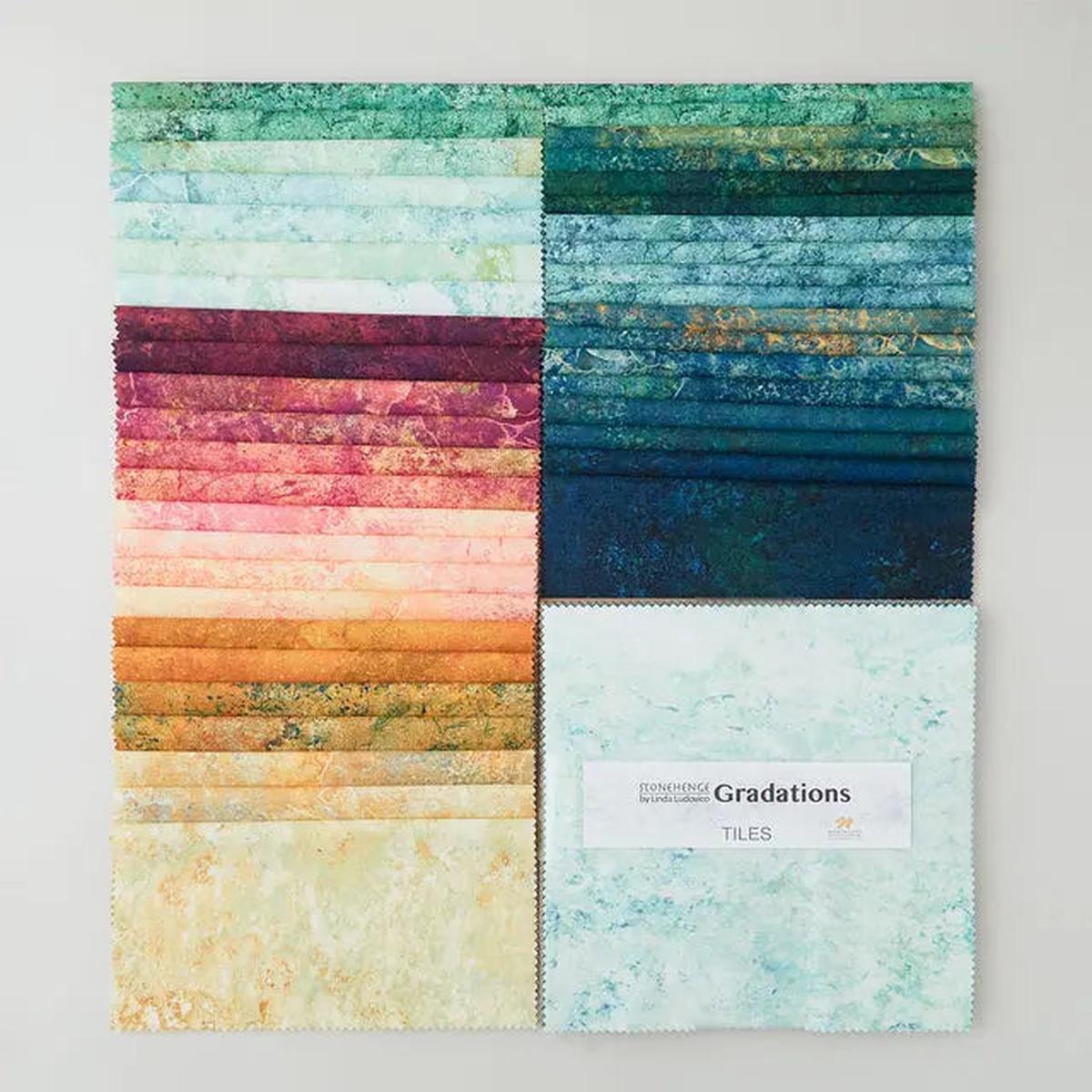 Stonehenge Gradations II Gemstone Tiles
