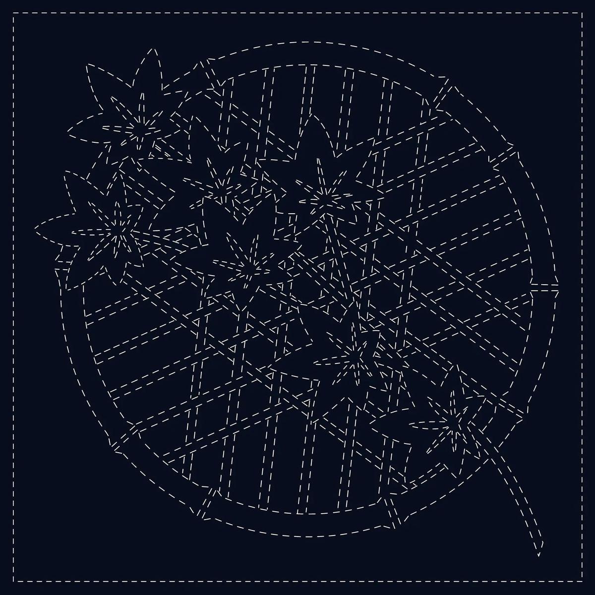 Sashiko Cloth Momiji