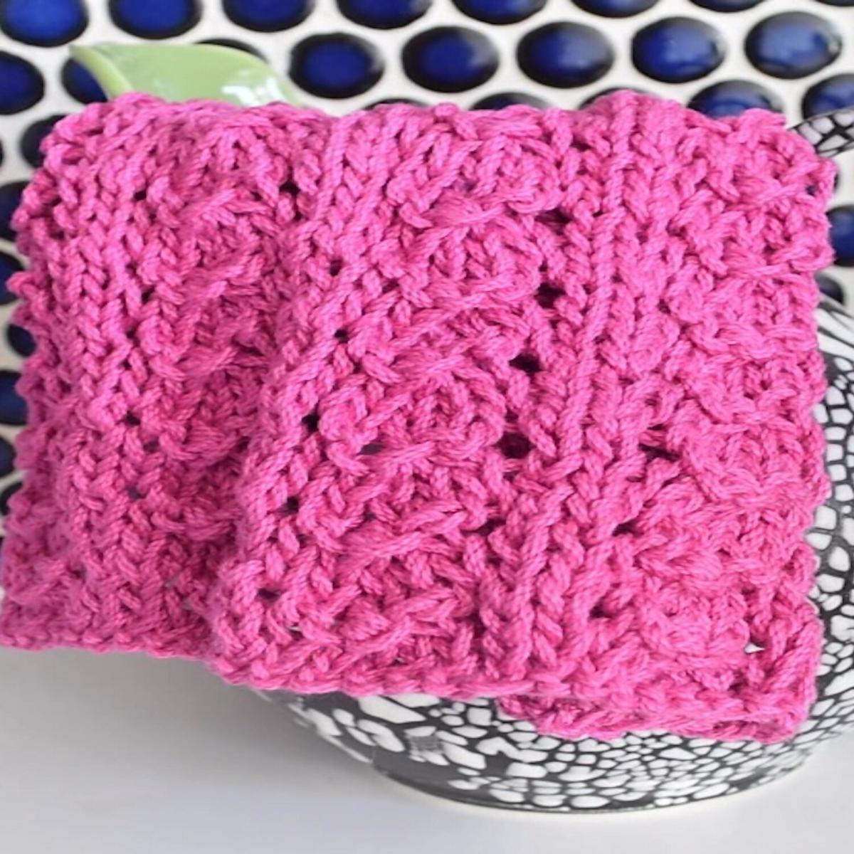 Alhambra Dishcloth (Knit)