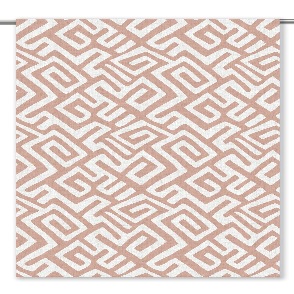 'Dream Whip' Fabric by the Yard (Blush Pink/ White)