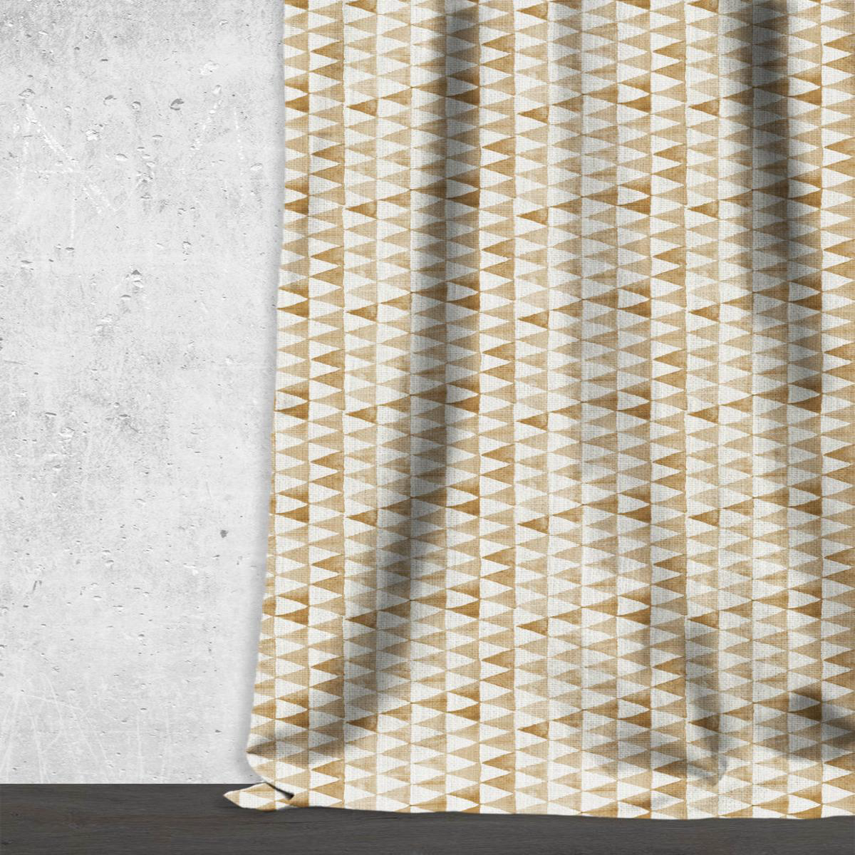 \Chiswick\ Fabric by the Metre (Eggshell White/ Brown)