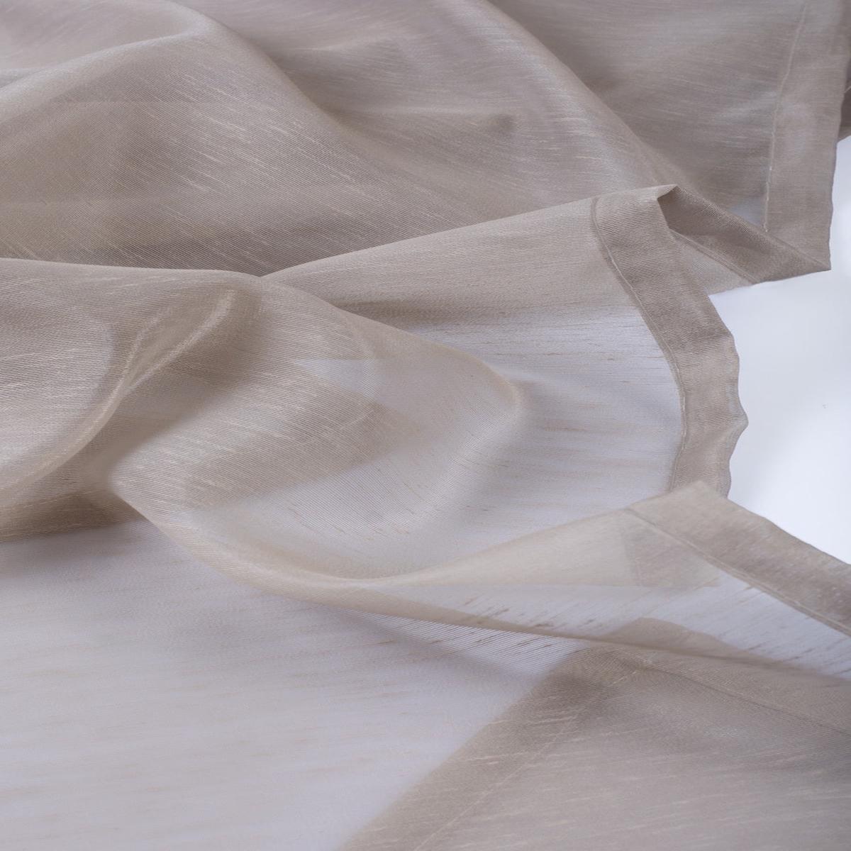 'Cactus Leaf' Fabric by the Yard (Taupe Grey)